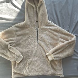 Sherpa hoodie